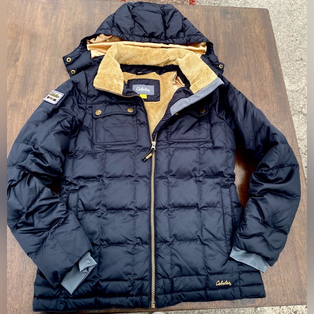 Cabela’s women’s down jacket